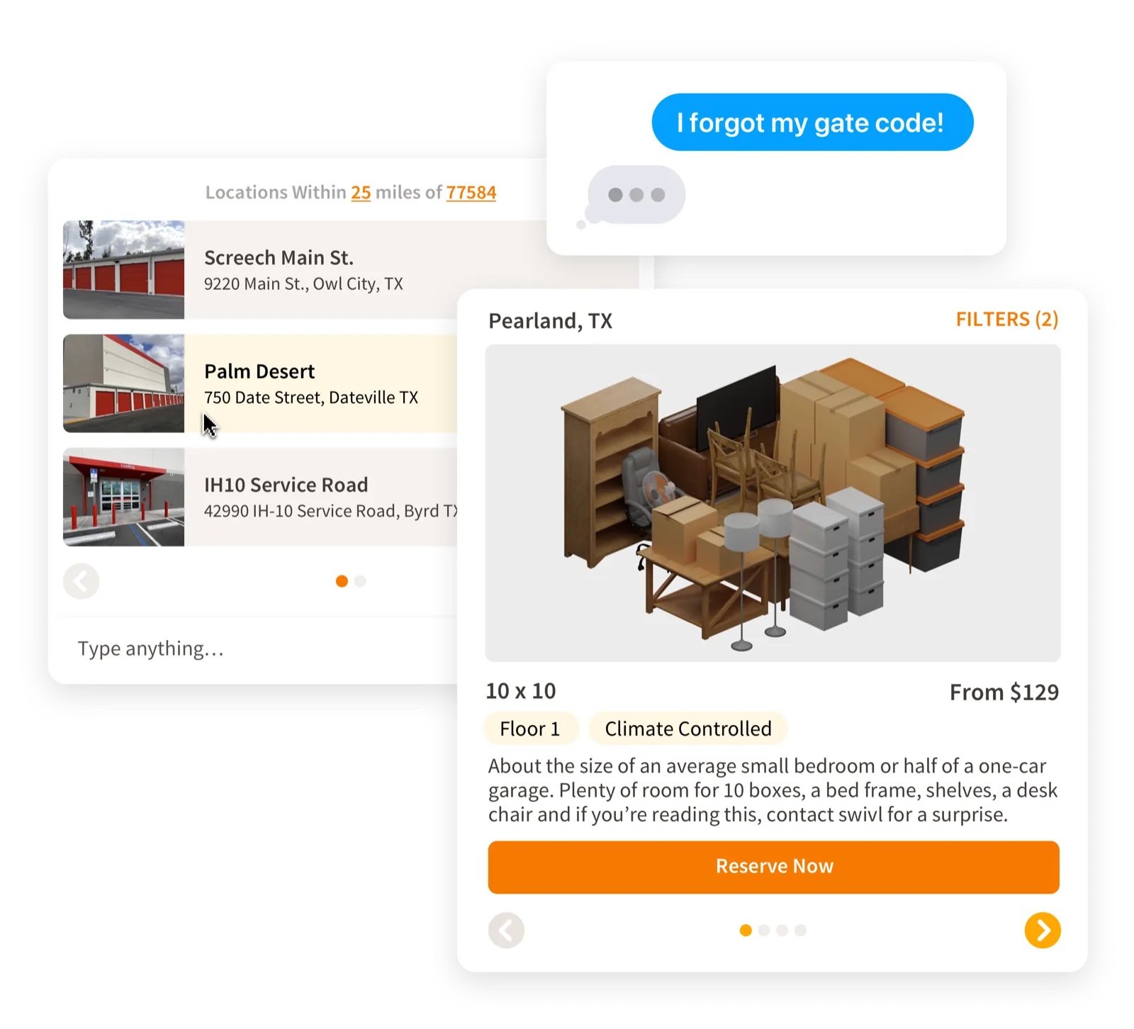 swivl chat product screens